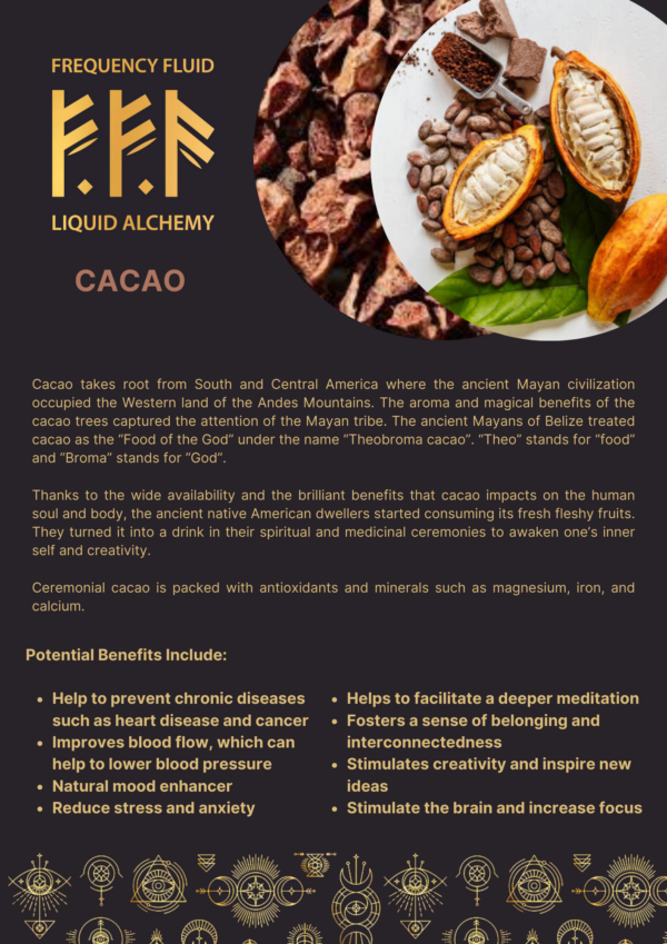 IxCacao Cacao Frequency Fluid Adaptogenic