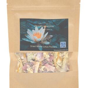 White Lotus Tea (Nymphaea Lotus) Whole Flowers