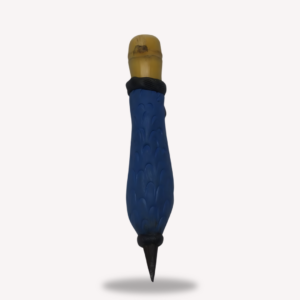 Kuripè Bamboo Pipe Imported Amazonian Blue Bird Left