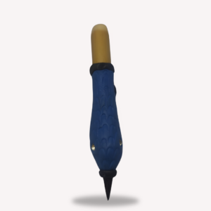 Kuripè Bamboo Pipe Imported Amazonian Blue Bird Right