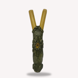 Kuripè Bamboo Pipe Imported Amazonian back view