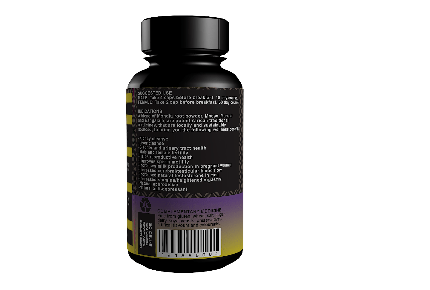 Libido Boost Capsules - 60 x 1000mg