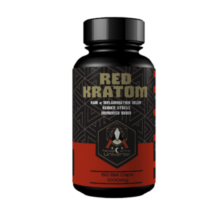 Red Kratom Capsules (60) 600mg
