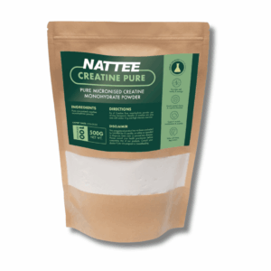 NATTEE Creatine Pure | Pure Micronised Creatine Monohydrate Powder (500g)